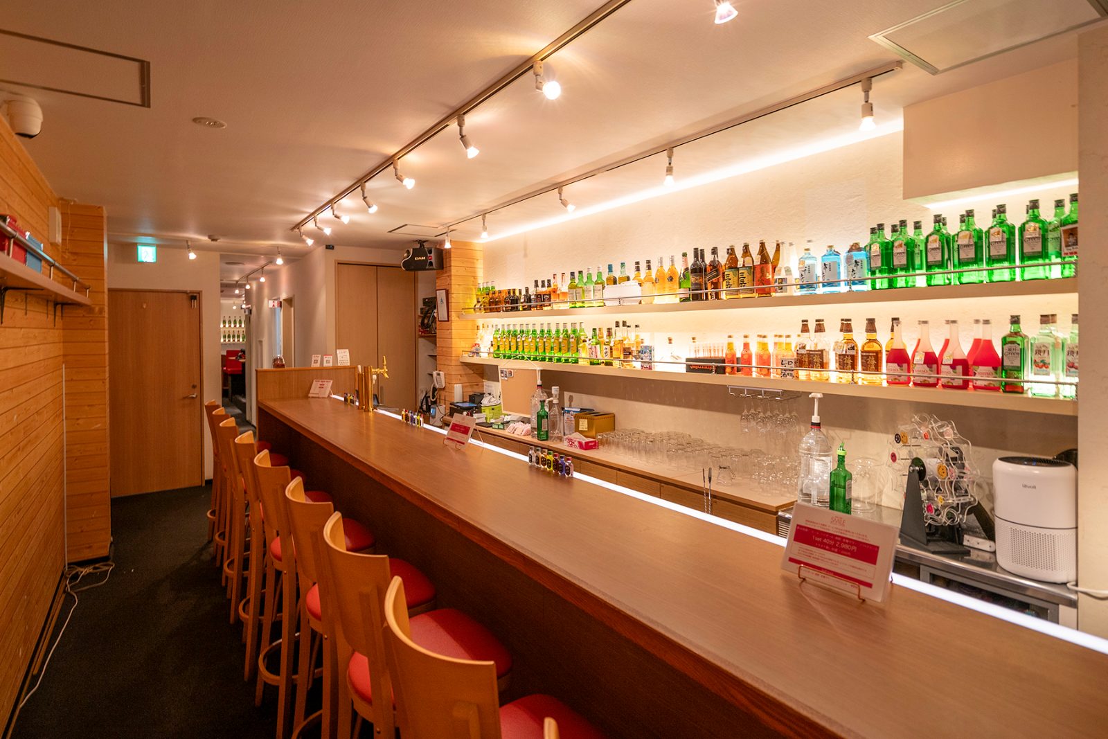 GIRLS BAR SMILE 店内写真