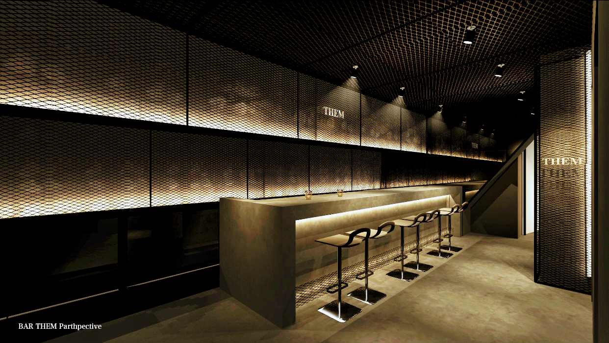 BAR AIM ROPPONGI 店内写真