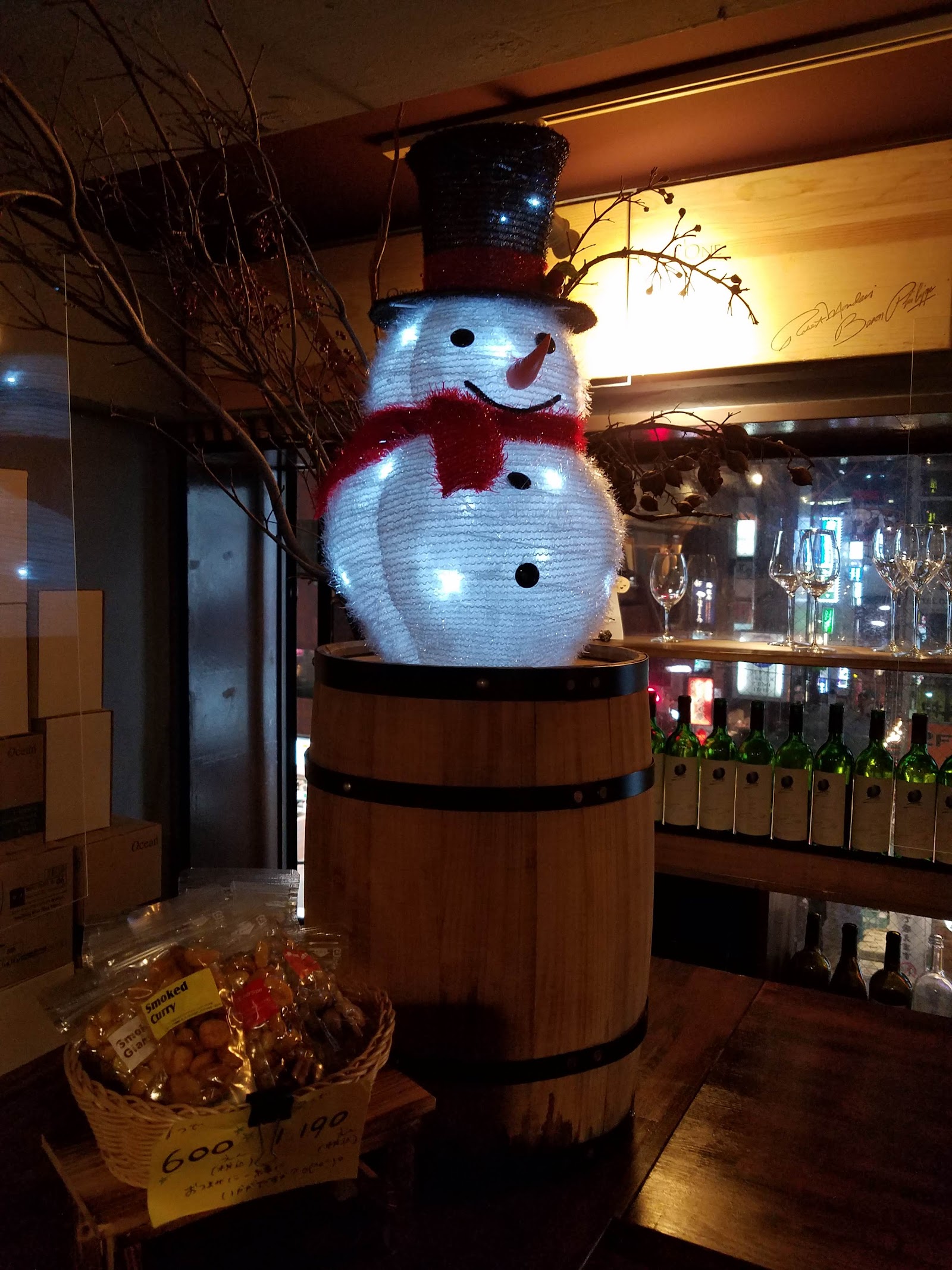 新橋ガールズワイナリー 店内写真
